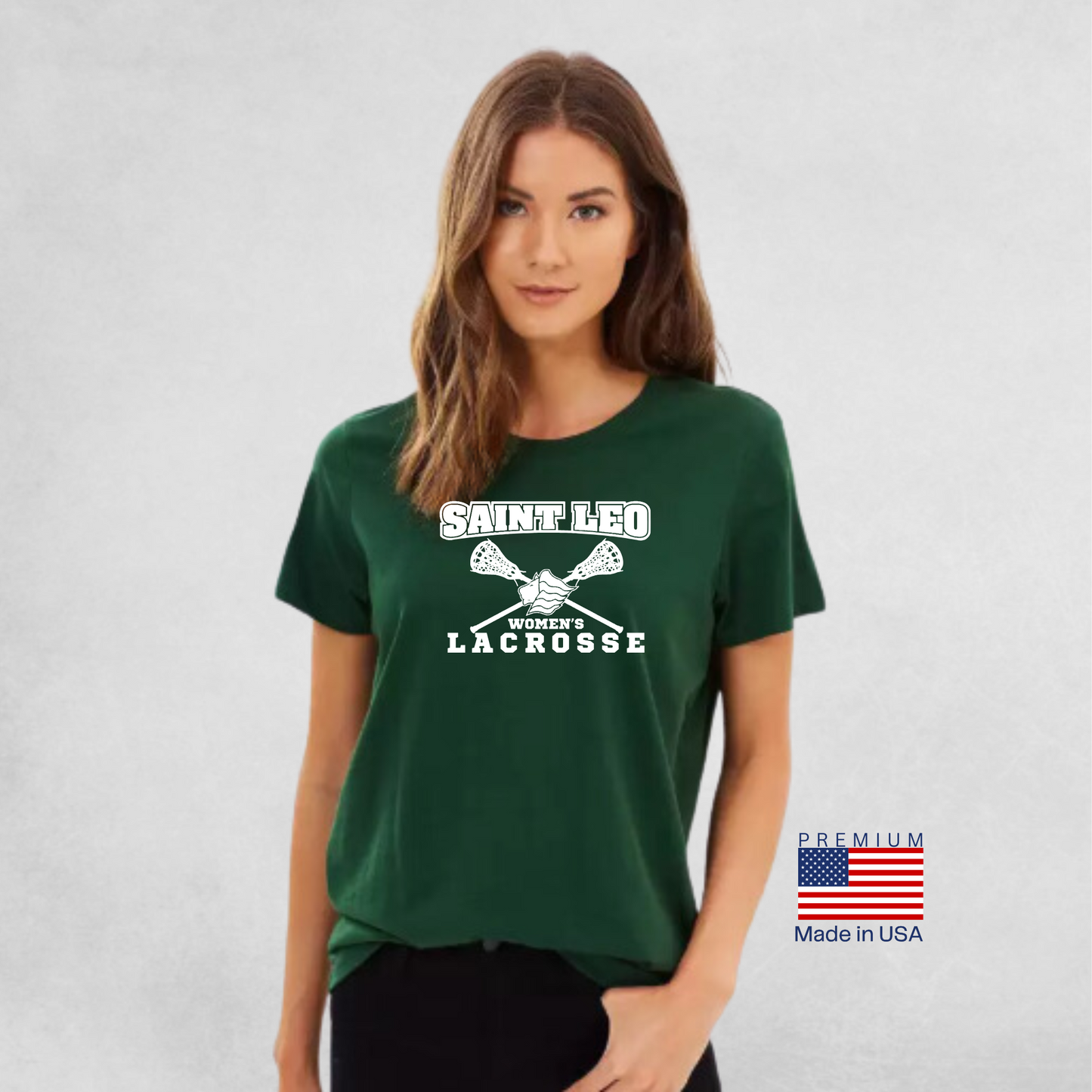 Saint Leo Women's Unisex Lax Sticks Tee